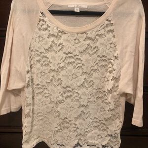 Laced cardigan